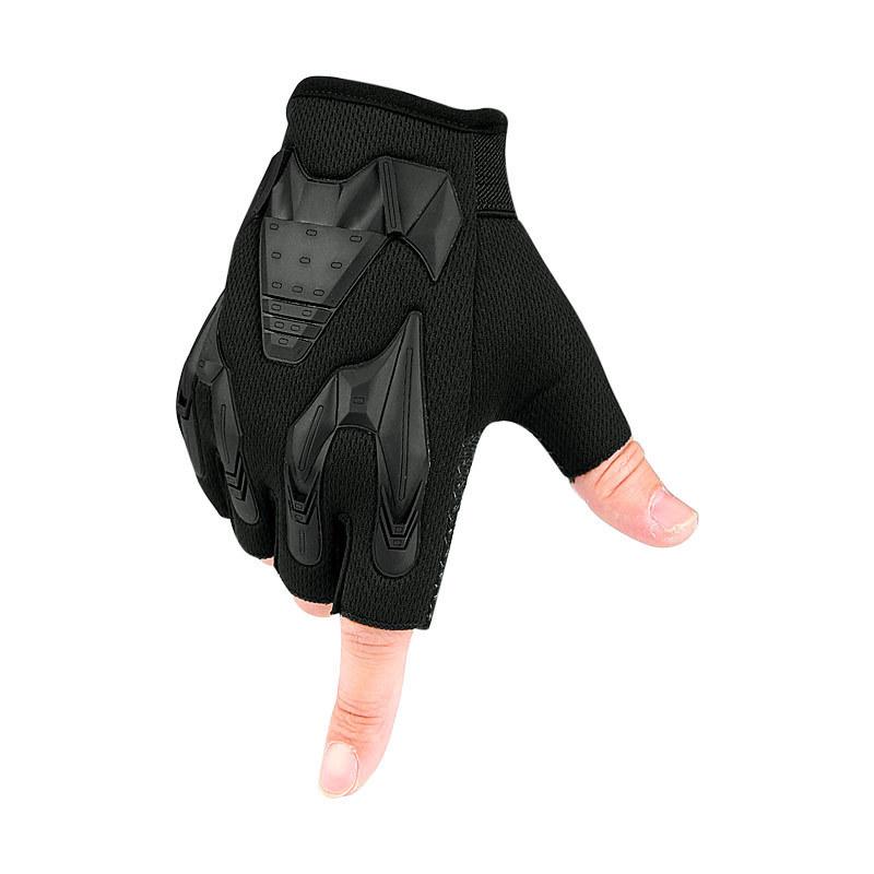 Half Finger Tactical Gloves for Men Women Outdoor Sports Cycling Mountaineering Non-slip Breathable Fitness Gloves One Size