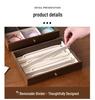 Walnut Multi-Layer Wooden Jewelry Box - Dustproof Organizer for Earrings, Rings, and Necklaces
