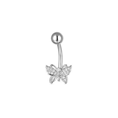 Titanový pupíkový piercing Různé styly Motýl Pupíkový šperk Dámský Perforovaný šperk Pupíkový nehet