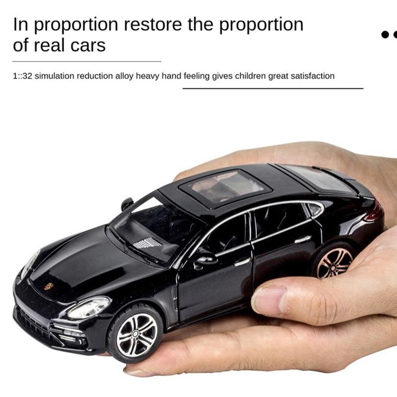 1/32 Porsche Panamera Diecasts Toy Cars Miniature Scale Alloy Simulation Vehicles Car Model Children Birthday Gifts Collection