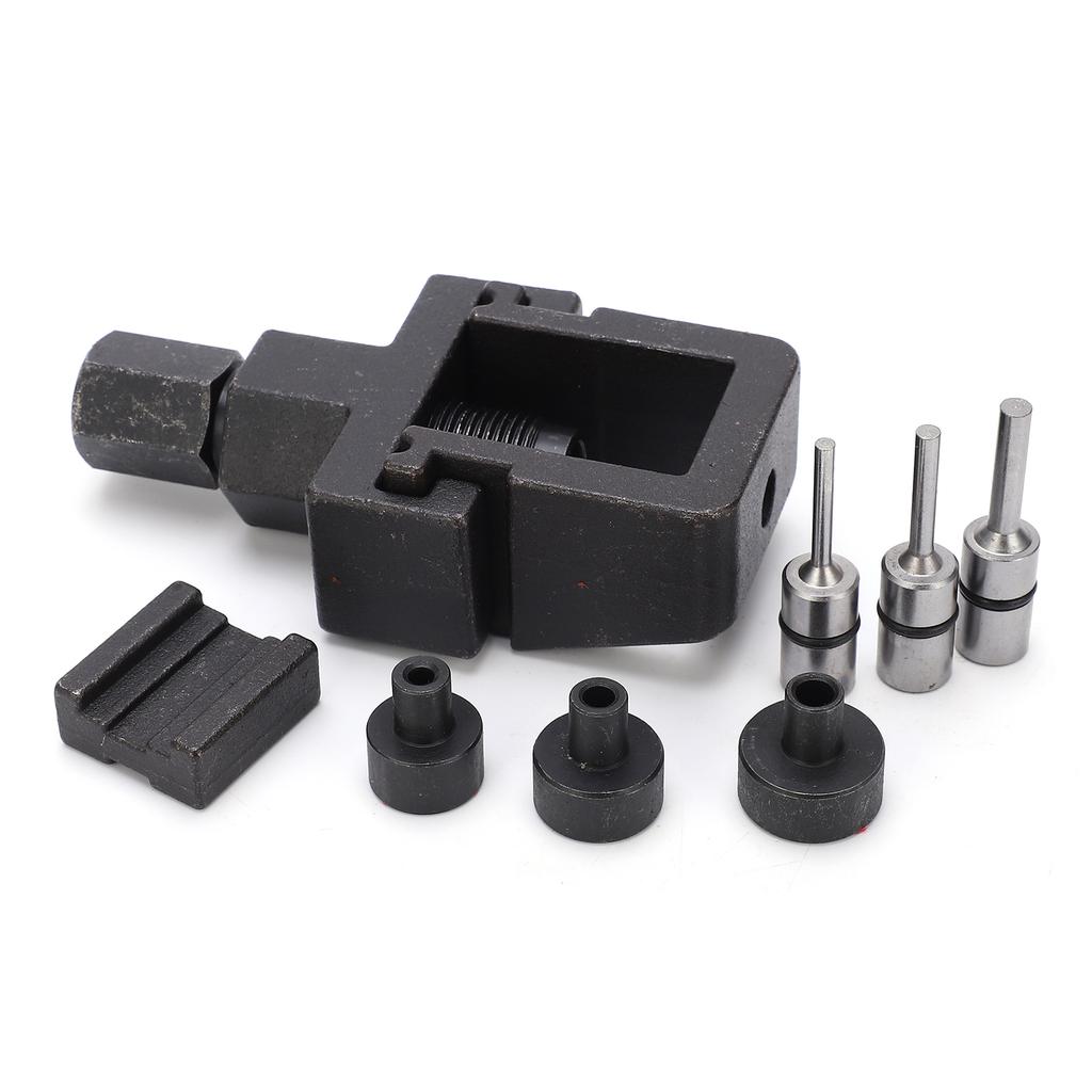 8Pcs Motorcycle Car Drive Cam Chain Splitter Breaker with Riveting Tool Set