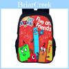 Mochila de Bloques Numéricos Digitales Numberblocks Para Niños Almacenamiento Escolar Y Educación