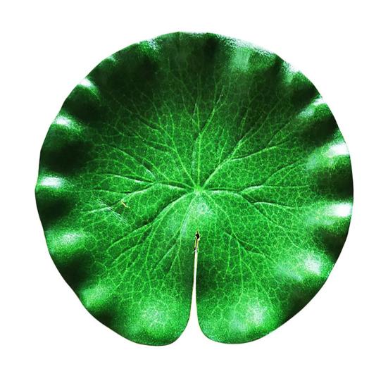 

1шт искусственный плавающий лист лотоса поддельные листва растение сад пруд бассейн декор 15cm