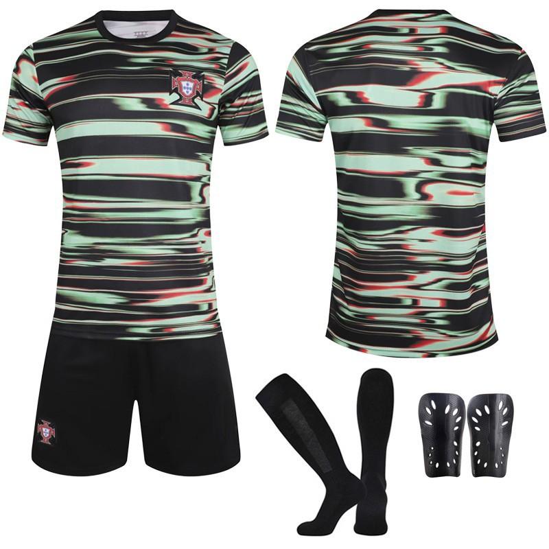2025-Fußballuniform Nr.. 7 C Ronaldo Trikot Set Rot 8B Gebühr Portugal Training