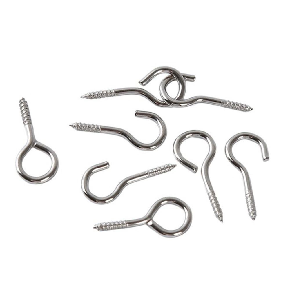 3/4/5m With Hooks And Eyes For Caravans Boats Net Curtain Wire Expanding Cable Spring Cord Line