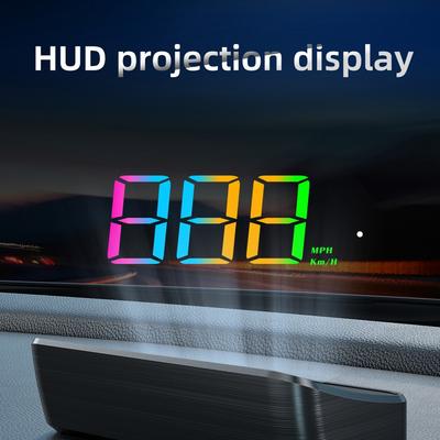 High Visibility HUD GPS Dual Data Display for Safe Driving Experience