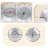 Portable 2in 1 Wood   Hygrometer  meter Hygrometer Steam Sauna Room Accessories