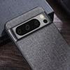Custodia per Google Pixel 8 Pro con Texture Tessuto Intrecciato Cover Protettiva per Google Pixel 8 Custodia Opaca Antiurto