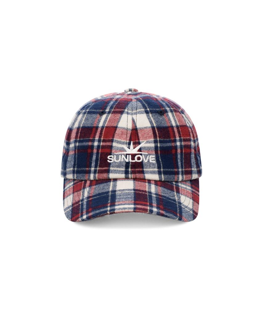 Sseonleobeutueo Flannel Club Cap Red