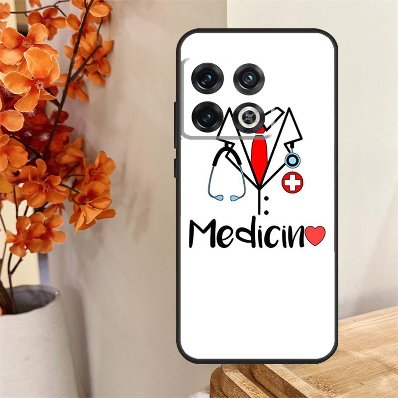Mediziner Krankenschwester Medizin Hülle Für OnePlus 8T 10T 13 13R 12 12R 11 10 Pro OnePlus Nord 4 CE 2 3 Lite N30 N20 N10 Hülle