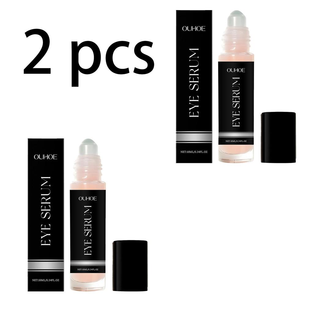 OUHOE Radiance Eye Gel Essence, Rollerball Design, Moisturizes and Cares for the Eye Area, Delicate and Smooth Skin, Suitable for Eyes, 10ml