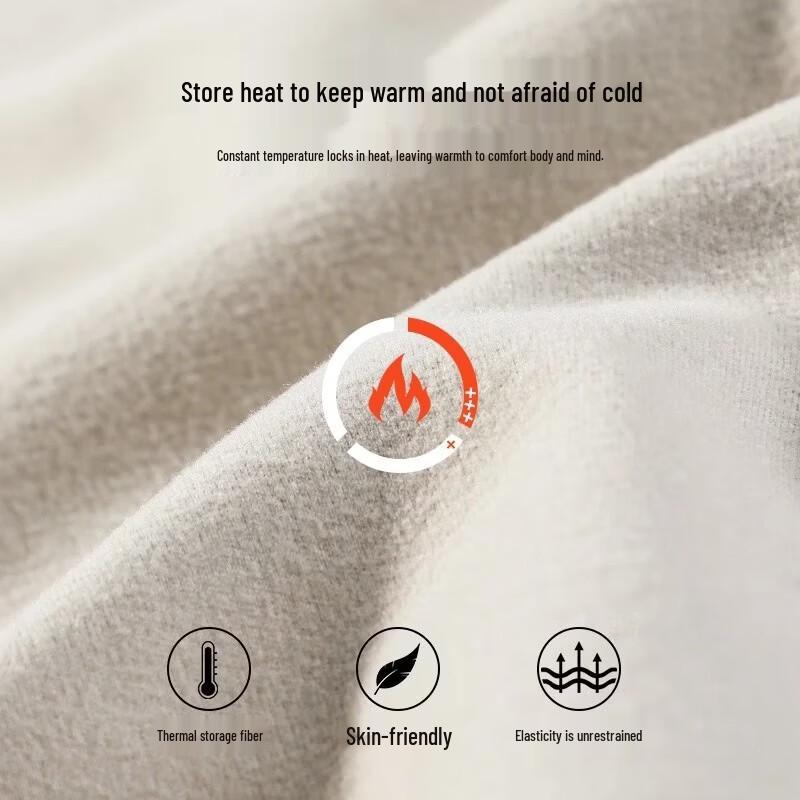 Pioneer Camp Men's Thermal Long Sleeve Half-High Collar T-Shirt