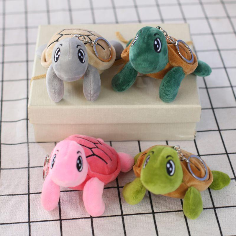 Creative Turtle Honey Plush Doll Hanging Ornament Keychain Turtle Plush Pendant Claw Machine Doll Gift Plush