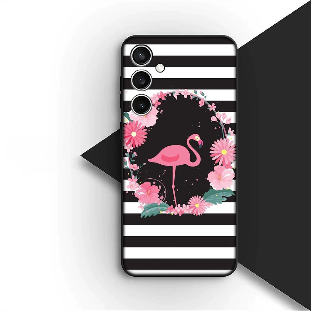 Hülle für Samsung Galaxy A35 A36 A55 A26 A05 A06 A14 A50 A51 A53 A54 A12 A13 A23 Handyhülle Schutzhülle Flamingo