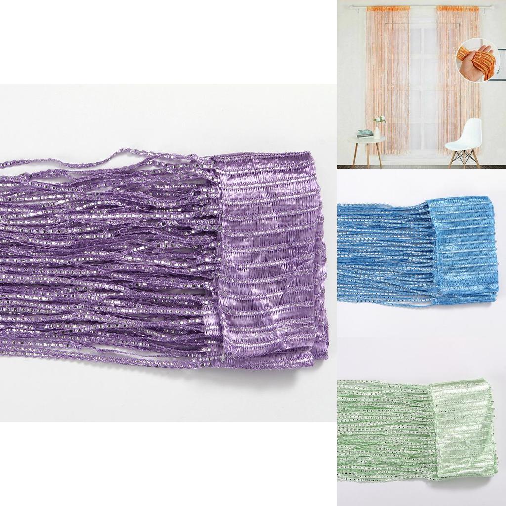 Decorative Tassel Hanging String Door Curtain For Chic Home And Office Interiors