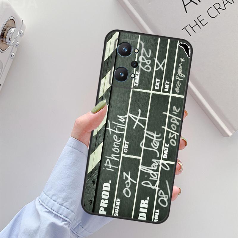 

Clapperboard For Realme GT 7 Pro GT 6T 6 5 C67 C61 C55 C53 C51 C21Y C25S C75 10 11 12 13 14 Pro Plus Case Realme C21Y C25Y