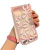 Bow Knot Case for iPhone 16 Pro Max & 17AIR: Two-in-One Frame and Soft Cover