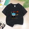 Dragon Ball Summer Childrens TShirt with DZ Letters Print Cute Casual Short Sleeve for Boys and Girls Suitable As A Gift