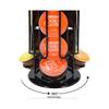 Capsule Holder for 32 Dolce Gusto Capsules, Holder for Storing Coffee Capsules, Non-slip Base, Rotatable, Black