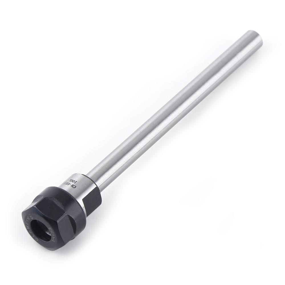 100L Length Collet Chuck Holder Straight Shank Straight Shank Chuck Holde  Lathe Processing