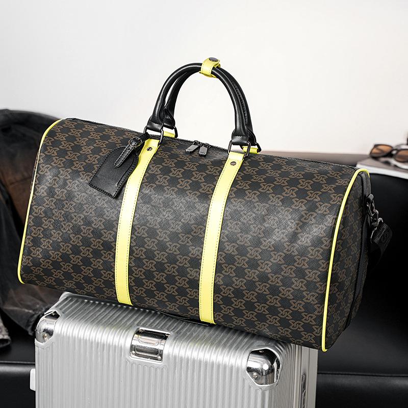 Retro High-Quality Handbags, Trendy Men'S Fitness Bags, Large-Capacity Shoulder Bags, Messenger Bags, Trendy.