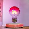 Glass Material Magnetic Levitation Rainbow Light Bulb  Girl Romantic Gift
