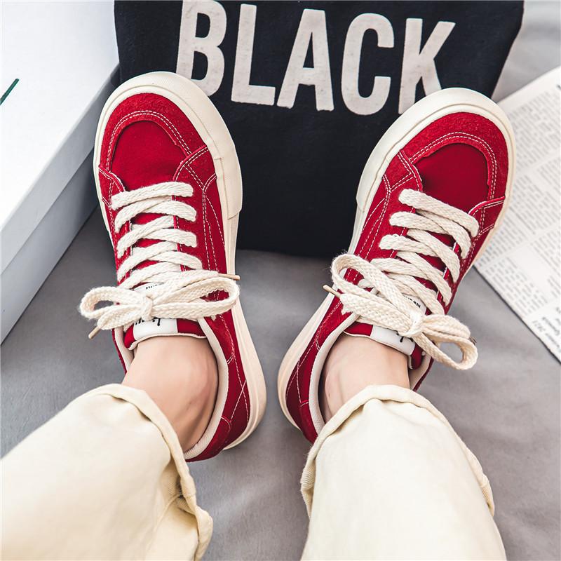 Zichao shoes summer niche black casual canvas shoes Japanese retro sports big head shoes