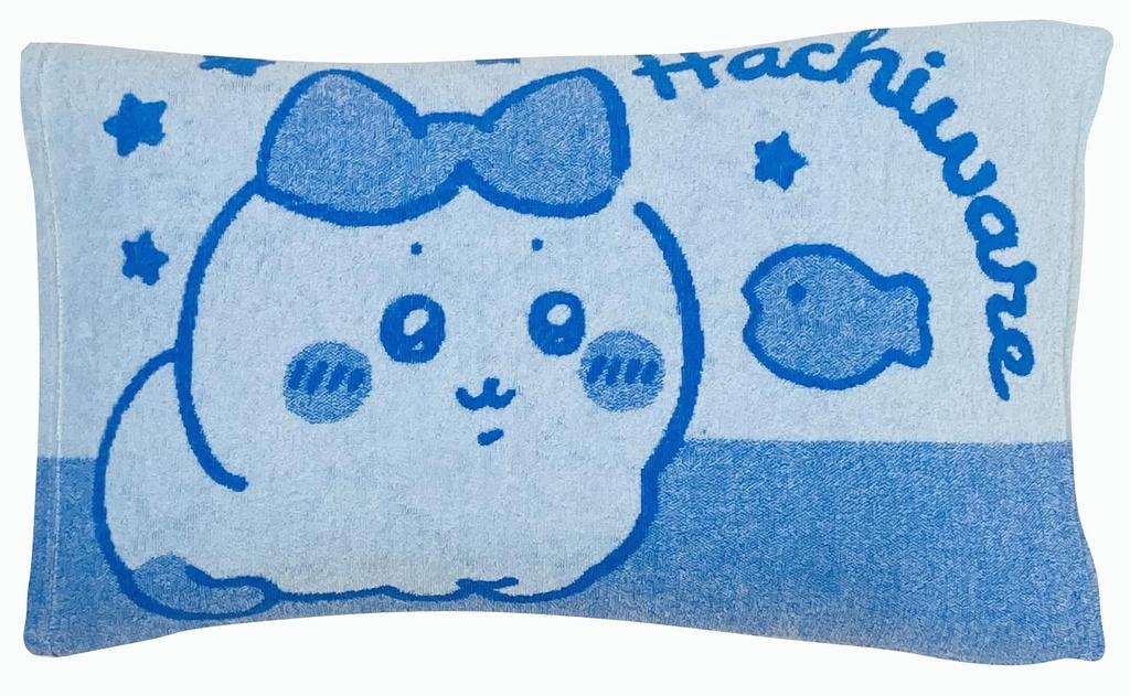 MORIPiLO Pillow Chiikawa Terry Suitable for 32x52cm Children's Cover, (Bicolor Cat) Design, Cloth, Adults, Stretchable,