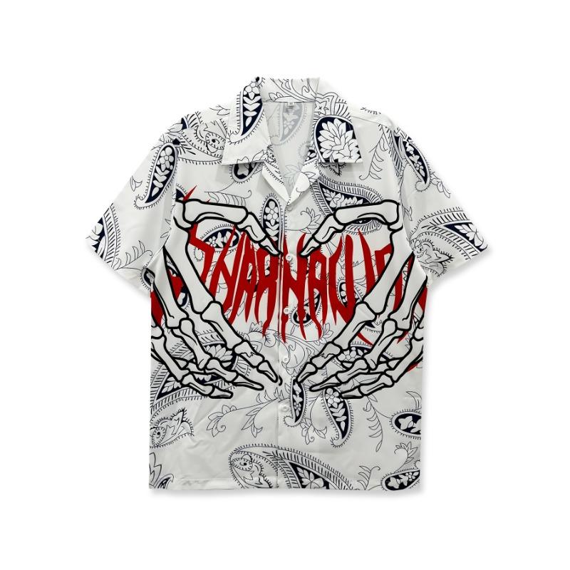 

floral shirt men s casual beach shirt M