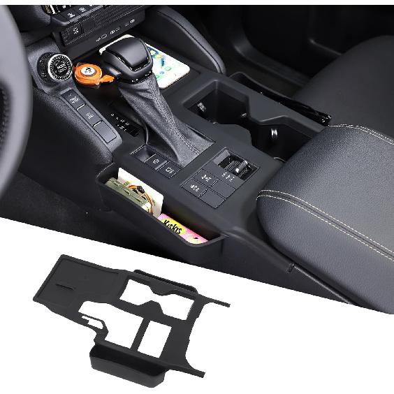 

Center Console Panel Silicone Storage Box Fit for Toyota Land Cruiser 250 Prado J250 LC250 2024 2025 Car Seat Gap Storage Box Wireless Charging чёрный