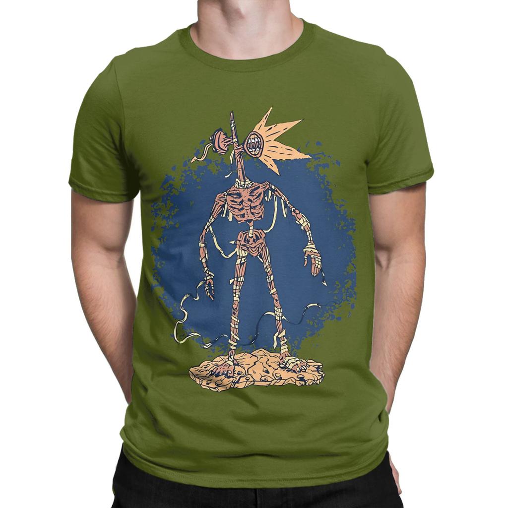 Siren Head Graphic Funny 100 Cotton Tshirt Siren Head Tops Tees For Unisex