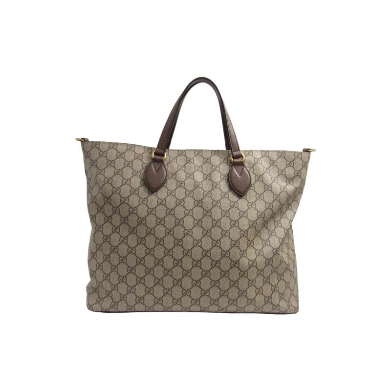 Gucci handbag GG SUPERME printed embroidery stitching old flower all over print canvas patchwork messenger bag tote bag tote bag shopping bag