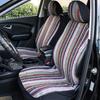 2 Set Car Seat Cushion Elastic Easy To Install Skin-friendly Ethnic Style Universal Car Seat Cover for SUV