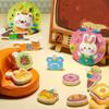 Sponge Texture Drawing Pens Kit With Easel 3D Drawing Canvas Texture Painting Toy  Kids Craft