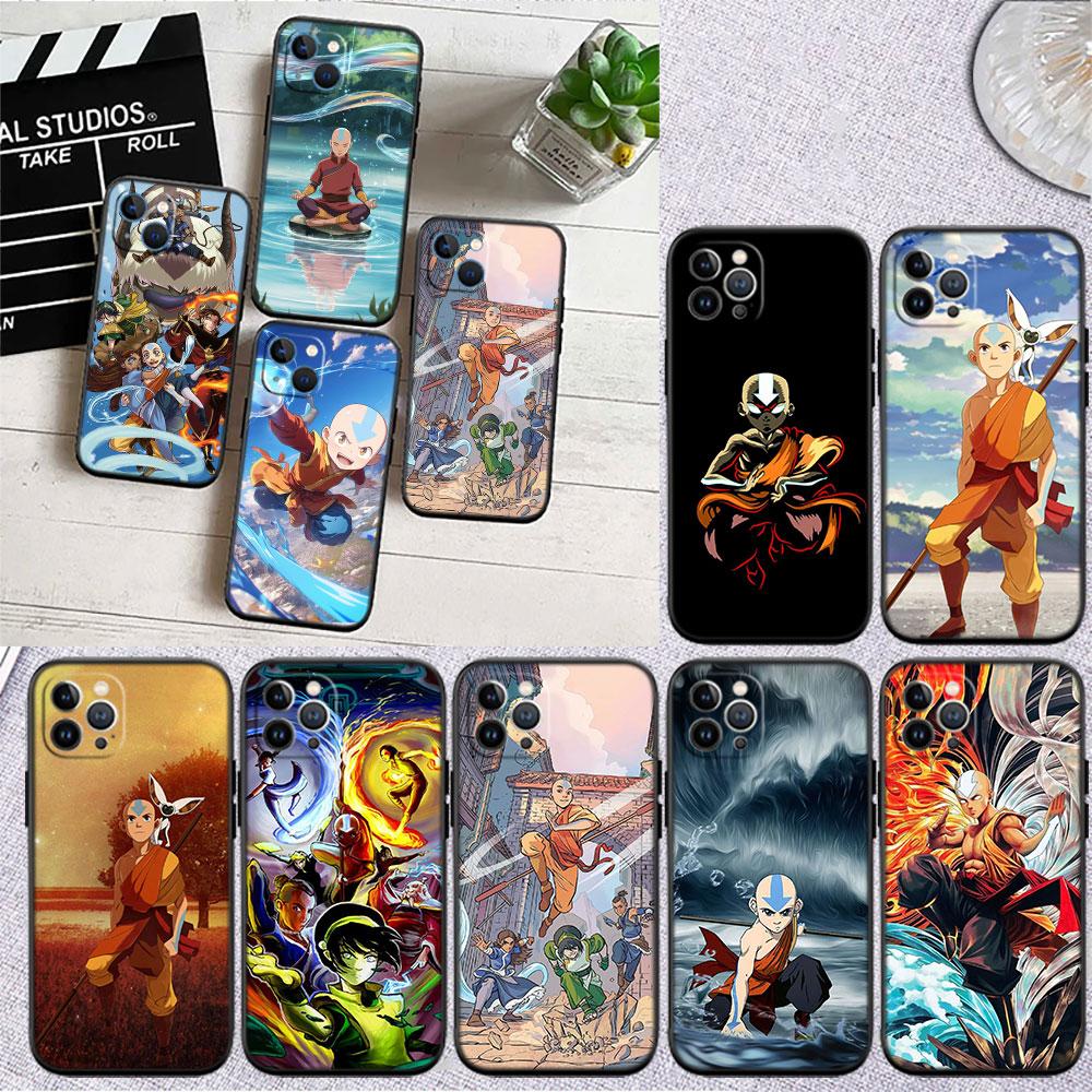 HK8 Avatars The Last Airbender Aang Case for OPPO A40 A60 A80 A15 A16 A16K A12 A17 A17K A54 A54S A53 A53S A55 A56 A57 A98 F23