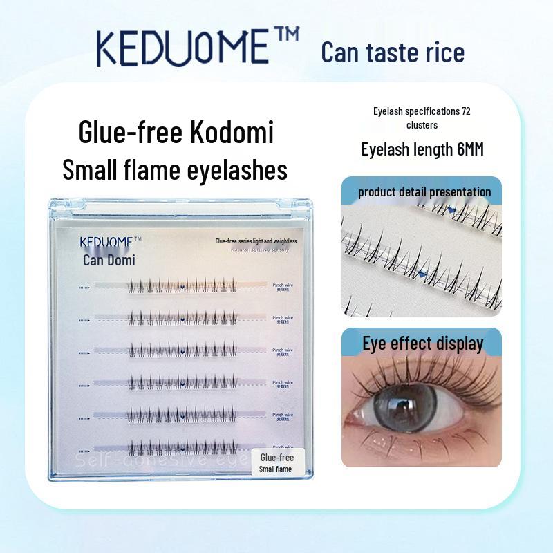 Sunflower Cat Elf Glue-Free Six-row False Eyelashes Series