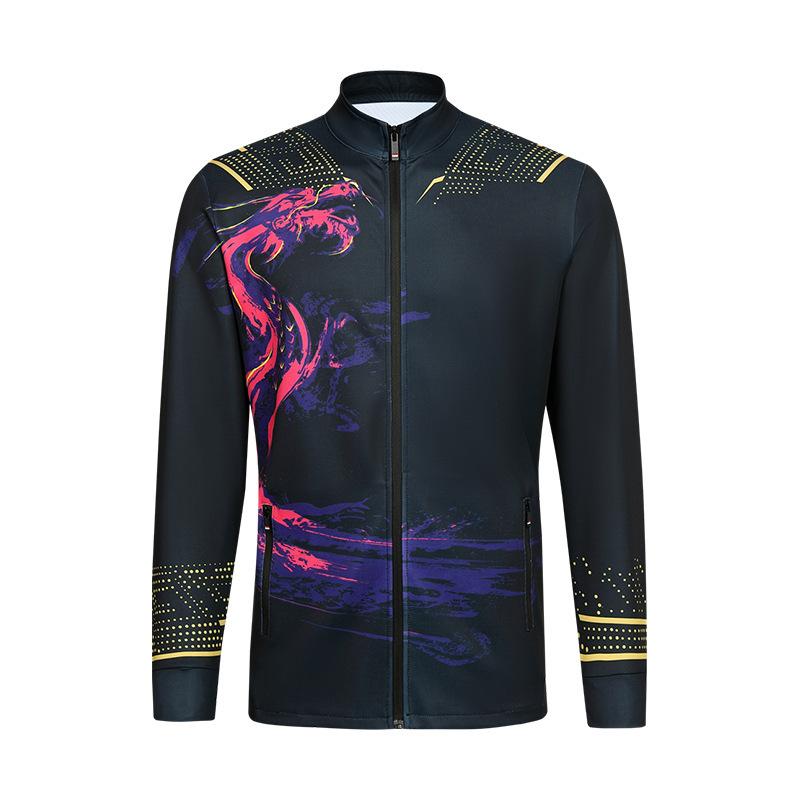 

Children s Badminton Tennis Athletics Jacket Group Prize-winning Suit Male s and Female s Running Activities Suit Coach Race Dragon Bo Practical Use 5XS