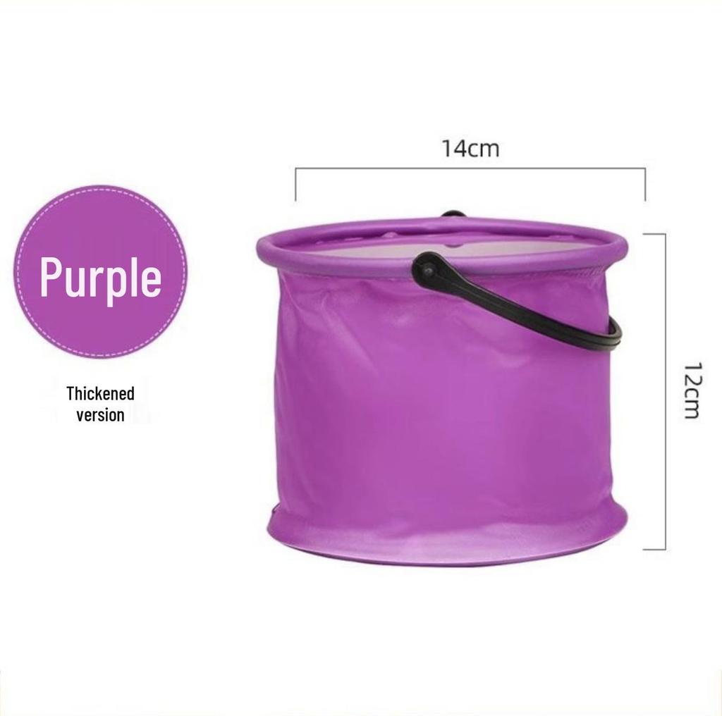 Foldable Telescopic Brush Cleaning Bucket for Painting & Fishing