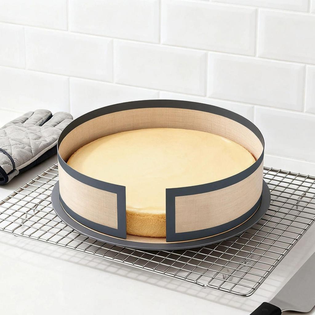 Silikonové pečicí vložky Opakovaně použitelné pekáče Nepřilnavá podložka Horkovzdušná fritéza Pečicí podložky Žáruvzdorná grilovací mísa na dort, pizzu, pečivo, sušenky, chléb