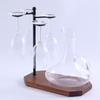 Wine Glass Storage Solution Wine Glass Rack With Decanter Tray Desktop Goblet Drying Rack for Home Kitchen Restaurant