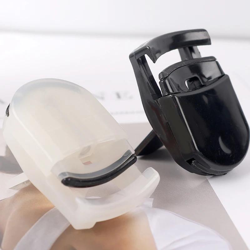 1PC Professional Eyelash Curler Mini Long Lasting Silicone Eye Curlers with Replacement Tape Cosmetic Accessories Makeup Tools