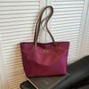 Korean Style Oxford Cloth Tote Bag Large Capacity Commuter Shoulder Handbag CLE