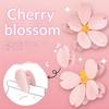 1/2Pcs Cherry Blossom Magnetic Fridge Magnet Seal Clip, Petal Sealing Magnetic Fridge Sticker, Snack Clip, Flower Decoration