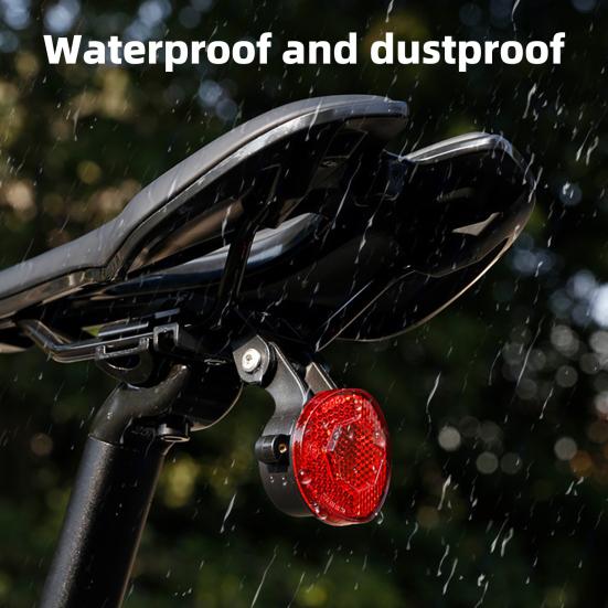 Bike Reflective Tail Light for AirTag Locator Mount Universal MTB Road Mountain Bicycle Saddle Reflector Rear Lamp Holder Bike Accessories