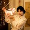 Handmade Handheld Rabbit Lantern Flying Rabbit Mid-Autumn Festival Lantern  Kids Gift
