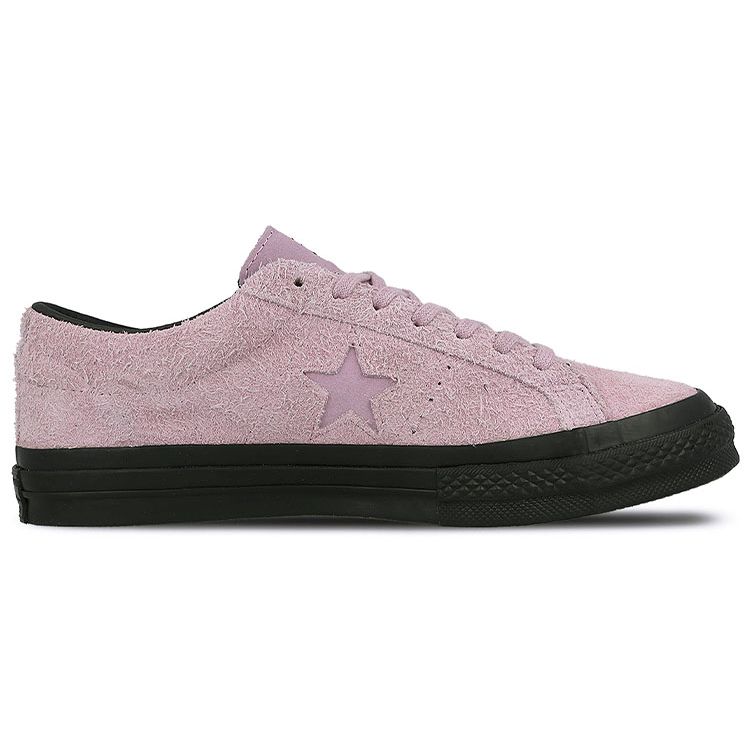 Converse Stussy x One Star 74 Low Mauve Mist Unisex Sneakers Pink Black 155342C