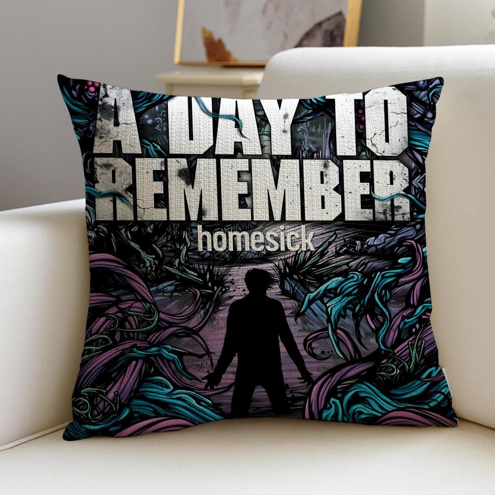 

AA Day to RememberS Cushion Cover Breathable and skinfriendly linen pillowcase square removable and washable cushion 30X30cm