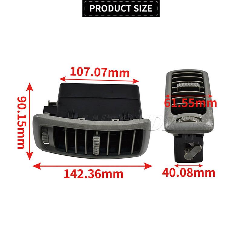 Heating Grille Diffuser Center Panel For Renault Trafic Opel Vauxhall Vivaro Nissan Primastar Dash Air Vent Black Grey