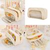Minimalist Clear Large Pencil Case With Transparent Window For Students And Teens