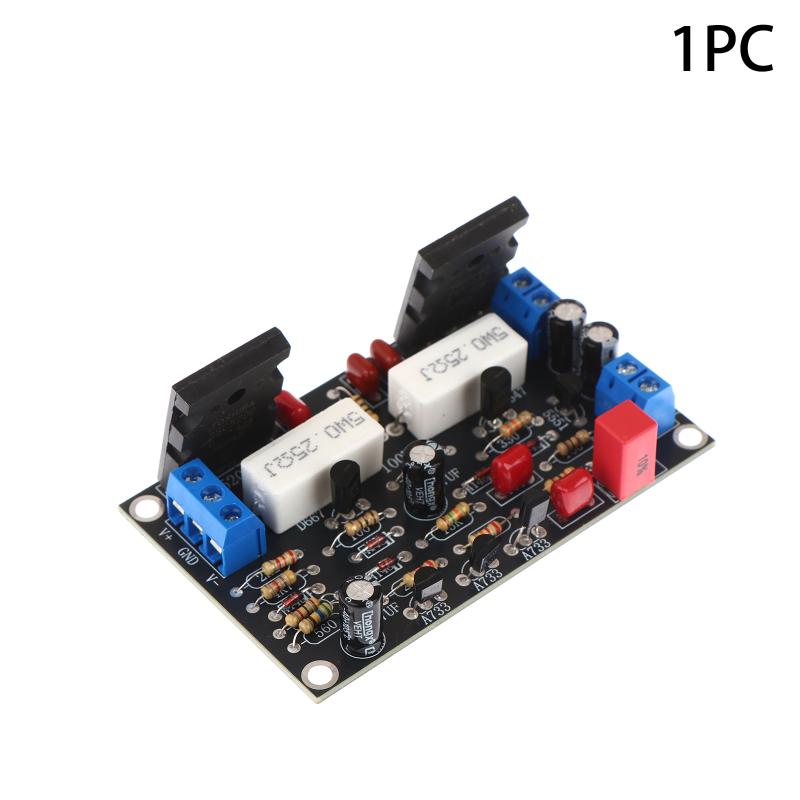 1/2/3Pcs New 2SC5200+2SA1943 Tube 100W High Power Mono Audio Amplifier Board Speaker Protect Relay